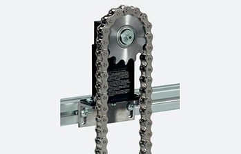 Tensores Spann-Box para cadenas de rodillos Tamaño 1 con Piñón